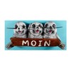 Souvenir Magnet Moin Seal Seal Seal 9.5 x 4.5 x