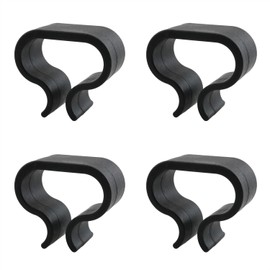 HJGarden 4pcs Sofa Rattan Furniture Clamps Foam Wheel Fittings EVA Plastic Fittings Chair Fastener Clips Sectional Connector Non-Slip Patio Furniture Alignment Clamps