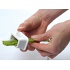 KitchenCraft Runner Bean Slicer, Plastic / Stainless Steel Easy-to-Use Bean