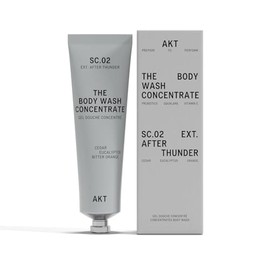 Akt Gel De Ducha Concentrado 100 Ml, Gel De Ducha Natural Con Prebióticos Que Equilibran La Piel, Gel De Ducha Para Mujeres Y Hombres, Con Escualano De Oliva Y Vitamina E, Sc.02 After Thunder, Para To
