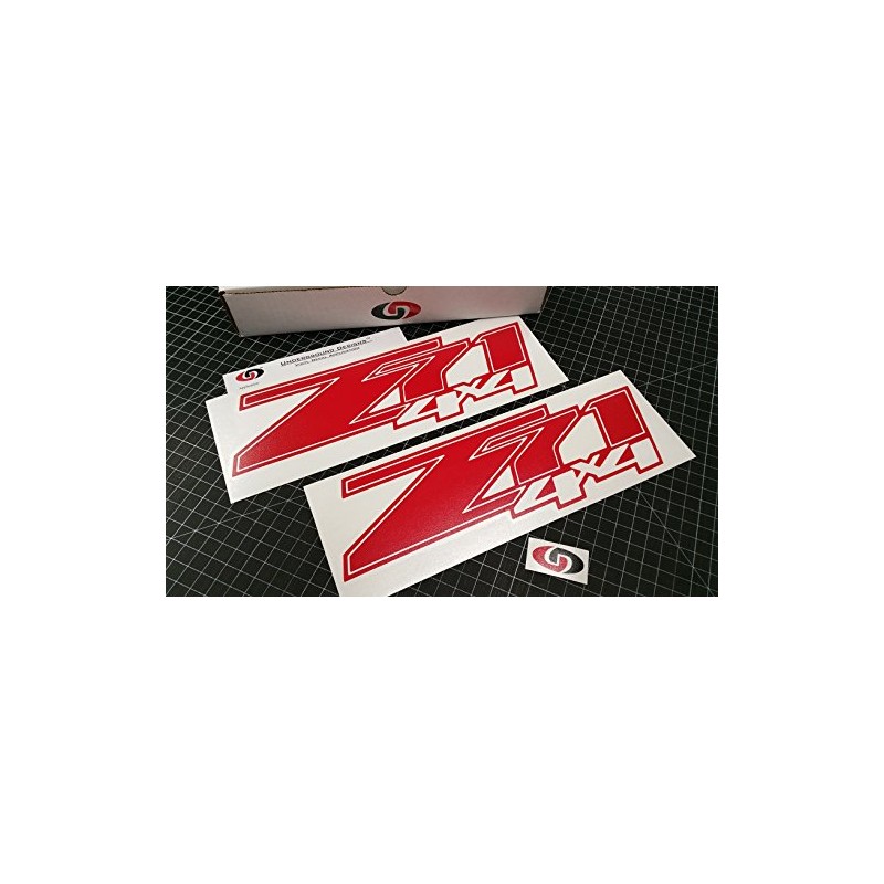 Z71 4x4 Decal Chevy Fender Tailgate Sticker 2007-2013 Select Color: