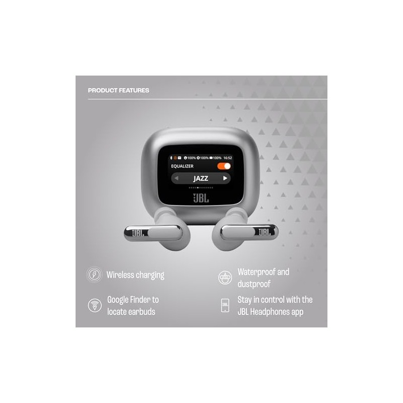 JBL Live Beam 3 Audífonos Inalámbricos NC Bluetooth, Drivers de
