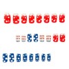 24pcs 4th of July Press on Nails Short Square Independence
