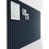 Bumusty Large Cork Board Alternative-48 x 36" Felt Bulletin Board