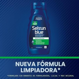 Champú hidratante Selsun Blue para la caspa
