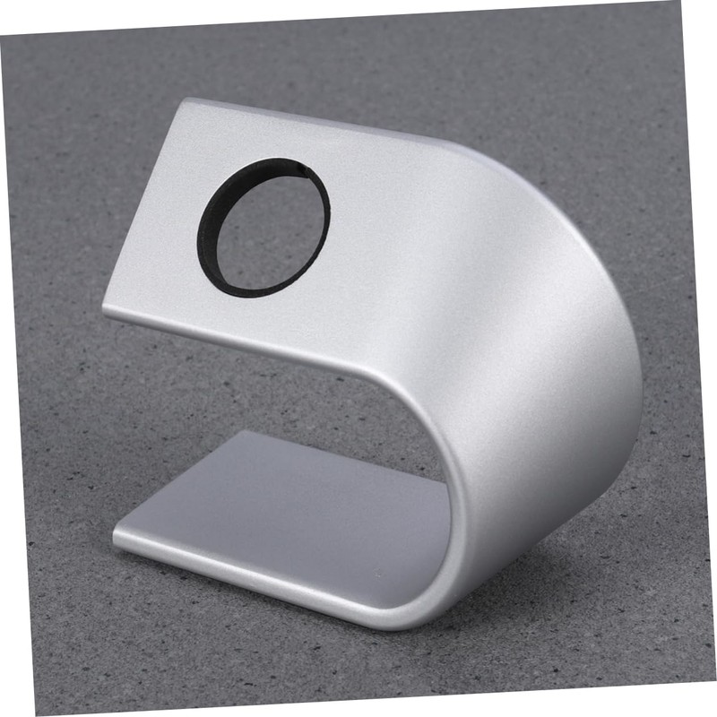 VILLFUL U-Shaped Watch Stand Silver Watch Cradle Holder Sturdy Non-Slip