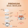 truTRTL Electric Egg Cooker | Boils upto 7 eggs |