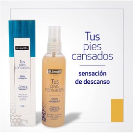 ST. JOSEPH´S Tónico Relajante para Pies Cansados, Relaja, Desinflama y Mantiene Sensación Refrescante de Humectación en Pies, Tubo 125ml