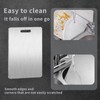 Titanium Cutting Board.100% PureTitanium Cutting Boards For Kitchen.Steel Cutting Boards