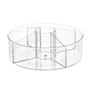 iDesign 11.5-Inch Plastic 5-Section Lazy Susan Organizer – Linus Collection
