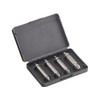 AGT Professional Left Extractor: 4-Piece HSS Steel Screw Extractor Set