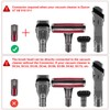ARyee Replacement Attachments Tools Kit for Dyson V6 V7 V8