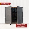 Gate Wheels with Side Brake, Spring Loaded Gate Casters for