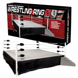 Figures Toy Company Wrestling Ring for Wrestling Action Figures