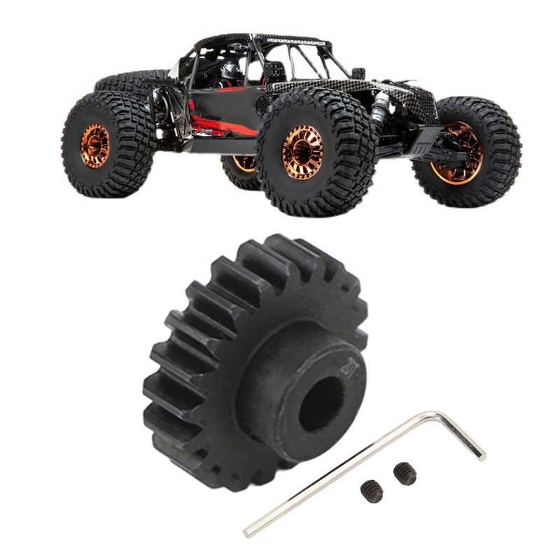 20T Pinion Gear with Set Screws Mod 1 5mm Shaft
