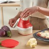 Tupperware Chef Food Chef Purple & White D126 Nuts Cheese