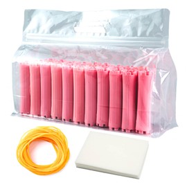 Cell Ribbon Hair Volume Rollstar Self Perm Ceramic Rod Set + Perm Drug, No. 5 / 셀리본 헤어볼륨롤스타 셀프펌 세라믹롯드세트+파마약, 5호