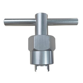 KSJED Upgraded version 104421 Cartridge Puller Removal Tool, Compatible with Moen 1200, 1222, & 1225 Single Handle Cartridges, Shower Faucet Valve Core Removal Tool