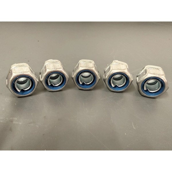 Thomas & Betts (5) T&B 1/2" Straight Steel Non-insulated LiquidTight