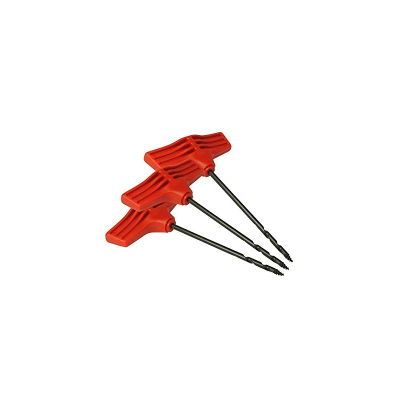 Linic UK Made Set of 3, 3mm Twist Gimlet Screw
