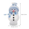 Uonlytech Christmas Snowman Night Ligh, LED Light USB Night Light