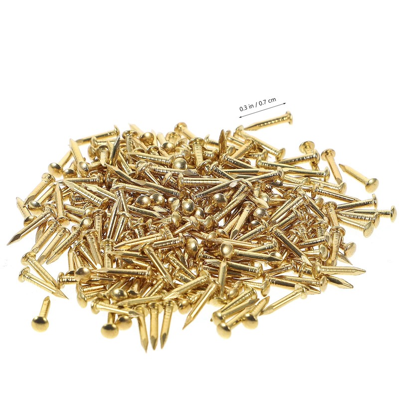 HEALLILY 200pcs Copper Nails for Killing Trees Removing Stumps Copper