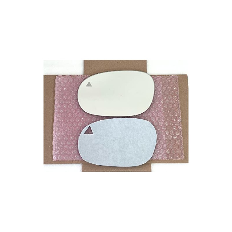 Replacement Blind Spot Mirror Glass with Full Size Adhesive for