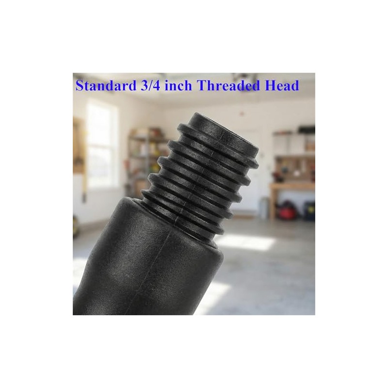 Universal Joint Angle Adaptor for Telescoping Extension Pole, (Head Only,