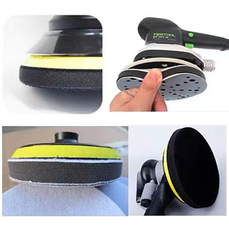 Taicols 2 Pcs Soft Sponge Interface Pad Hook & Loop