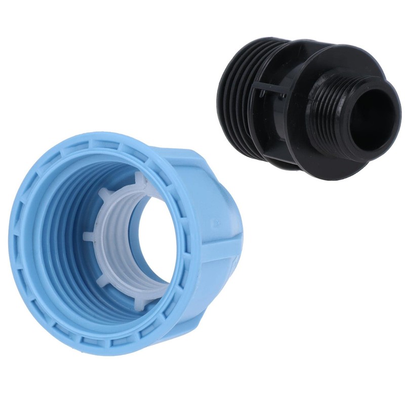 32mm x 3/4" MDPE Male Adapter Compression Coupling Fitting Water
