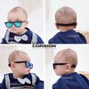 COASION 2 Pack Bendable Flexible Polarized Newborn Baby Sunglasses with