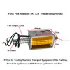 DC 12V Push Pull Solenoid 35mm Long Stroke Small Electromagnetic