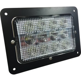 Tiger Lights TL2010-1 LED Tractor Headlight Compatible With/Replacement For Case/International Harvester 3088, 3288, 3488, 3688, 5088, 5288 and 5488 131227C92 5 Amps, 12-24 Volt, 60 Watt, 8 1/4" Width