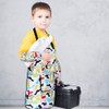 HIQUACC Kids Art Apron Set with 2 Detachable Sleeves Waterproof