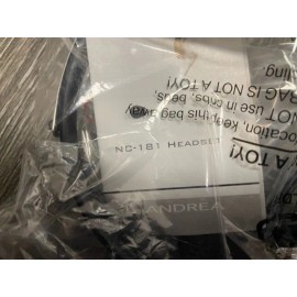 Andrea Communications NC-181VM USB On-Ear Monaural Computer Headset with Noise-c