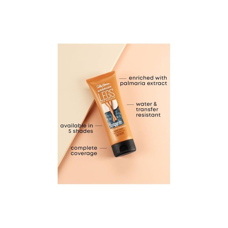 Sally Hansen Maquillaje En Crema para Piernas Airbrush Legs, Tan