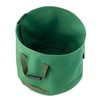 Courtyard Connect Large Canvas Military Green Garden Waste Bag with
