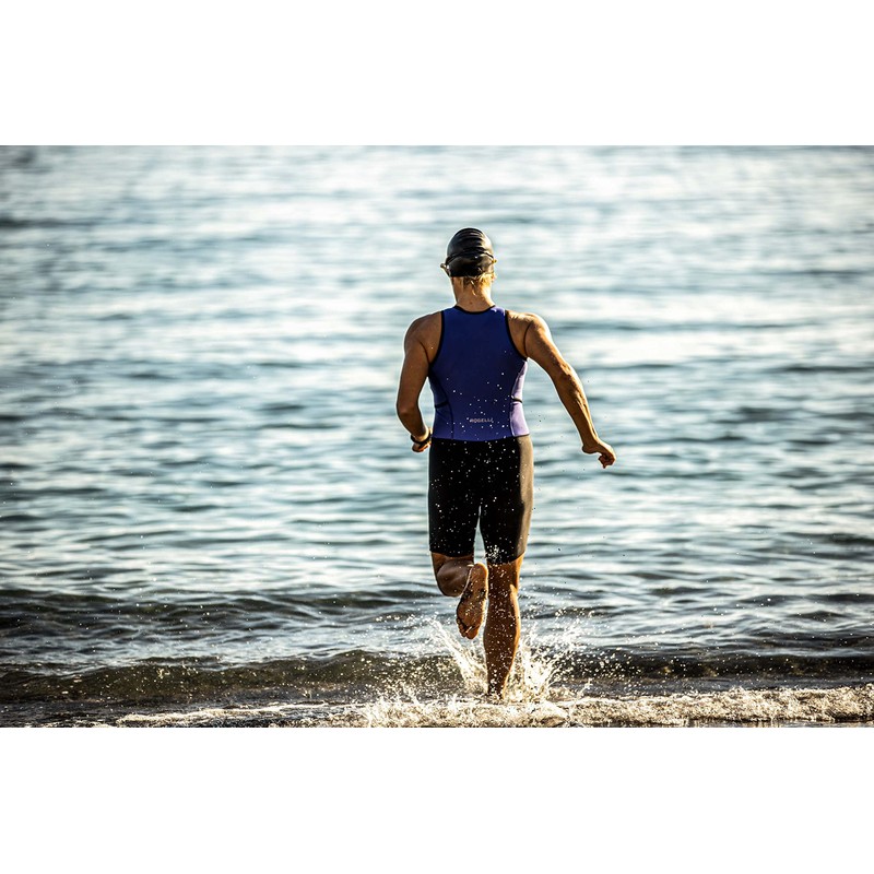 Rogelli Florida Triathlonanzug Unisex - Tri Anzug - Blau/Schwarz -