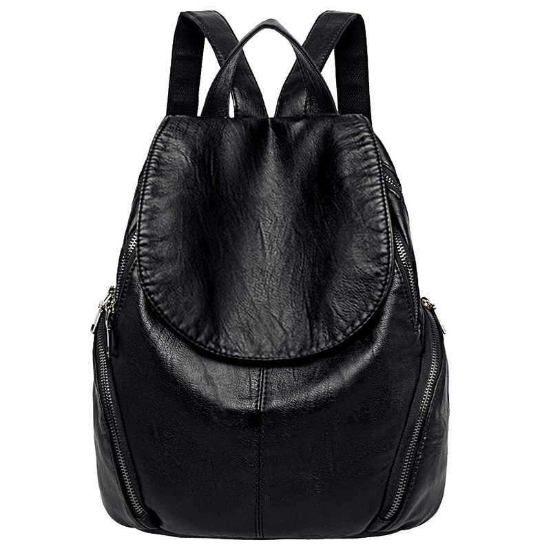UTO Flap Backpack for Women Anti Theft Ladies Shoulder Bag