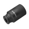sourcing map 12-Point Deep Impact Socket 1/2 Inch Drive 34mm