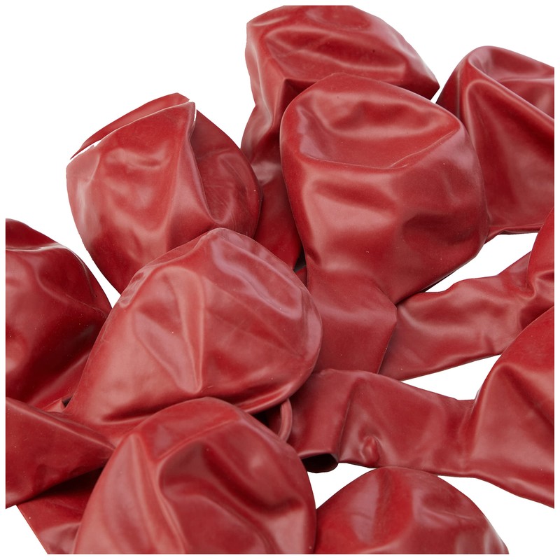 Scarlet Red Premium Latex Balloons (30cm) Pack of 10 -