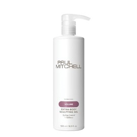 Paul Mitchell Extra-Body Sculpting Gel, Gel para Definir y Estilizar, Agrega Volumen + Control de Estilo, Para Cabello Fino, 500 ml