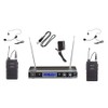 GTD Audio VHF Wireless Microphone System with Headset & Lapel