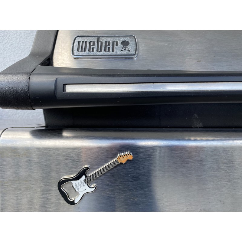 Guitar – Guitar Classic Bottle Opener with Magnet – Approx.