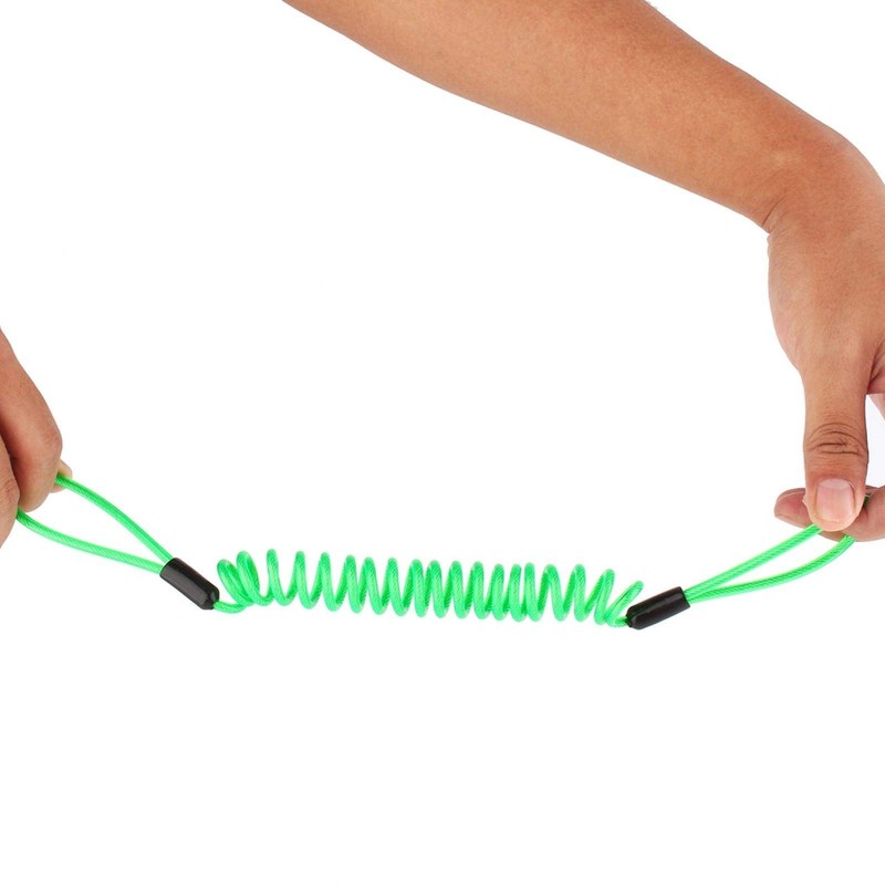 Motorcycle Disc Lock Cable, Security Spring Reminder Cable for Motorcycle