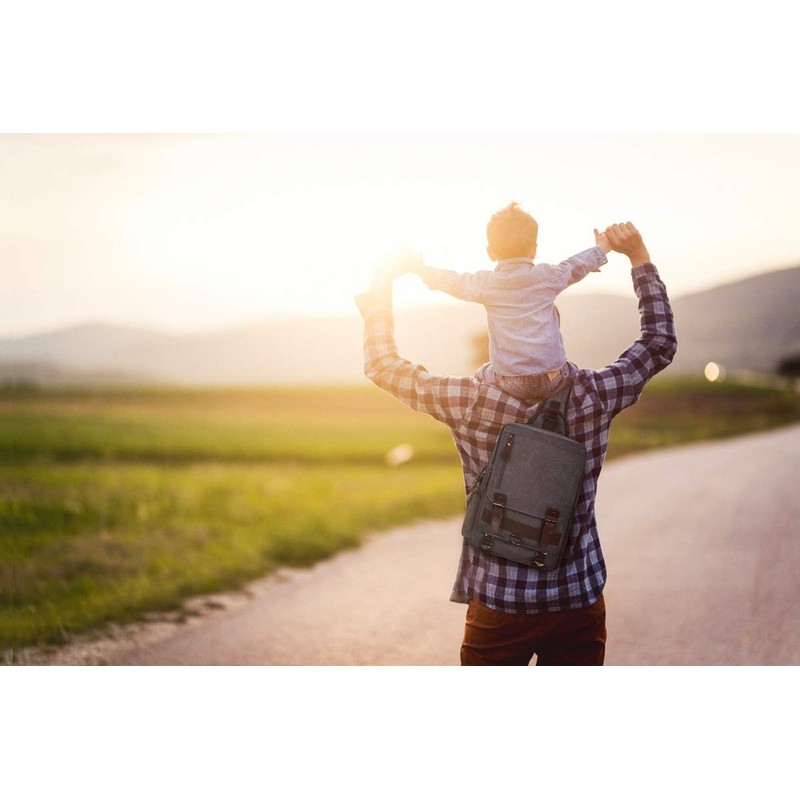 Leaper Canvas One Strap Sling Cross Body Messenger Bag Shoulder