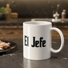 Taza Cerámica 11 oz El Jefe Para Papá Divertido Café