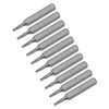 uxcell Torx Bits 10pcs 5/32 Inch Hex Shank T6 Torx