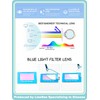 LianSan Metal Bifocal Reading Glasses for Women,Stylish Half Rim Zero