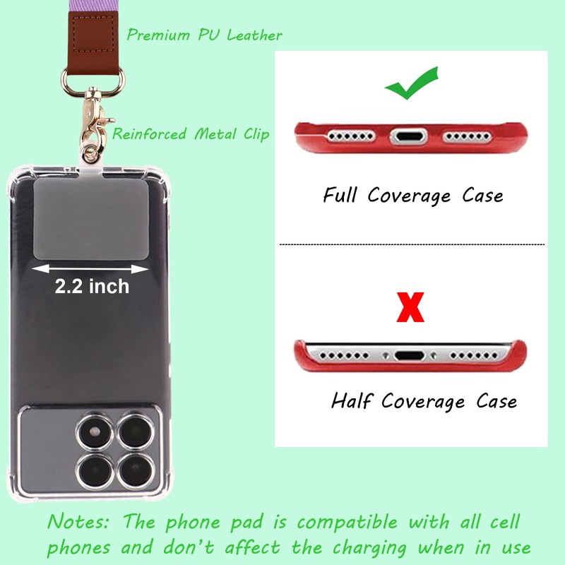 beemorita Cute Wrist Lanyard for Keys ID Badge, Wallet for